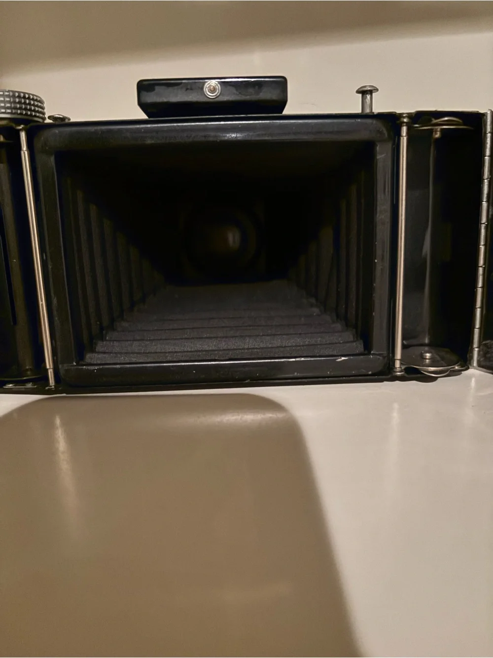 Kodak Black Art Deco Vintage Folding Six-20 Camera